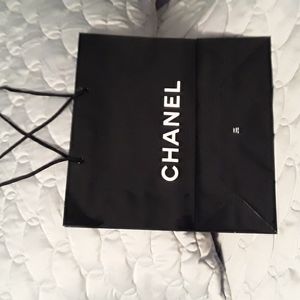 BOGO*Auth CHANEL Gift/shopping bag, Auth Vtg Y2K Glossy finish